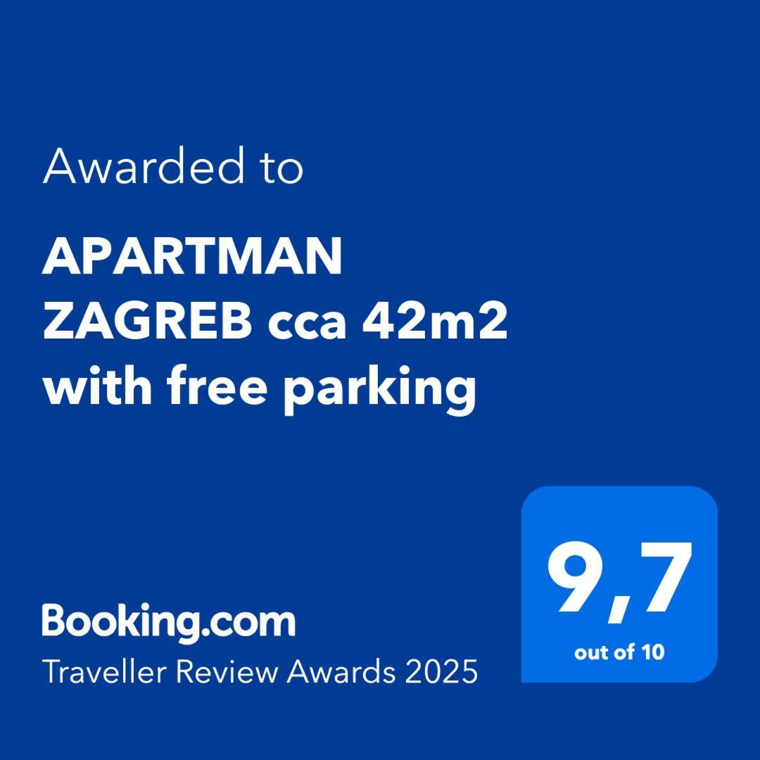 Apartman Zagreb Cca 42M2 With Free Parking Luaran gambar
